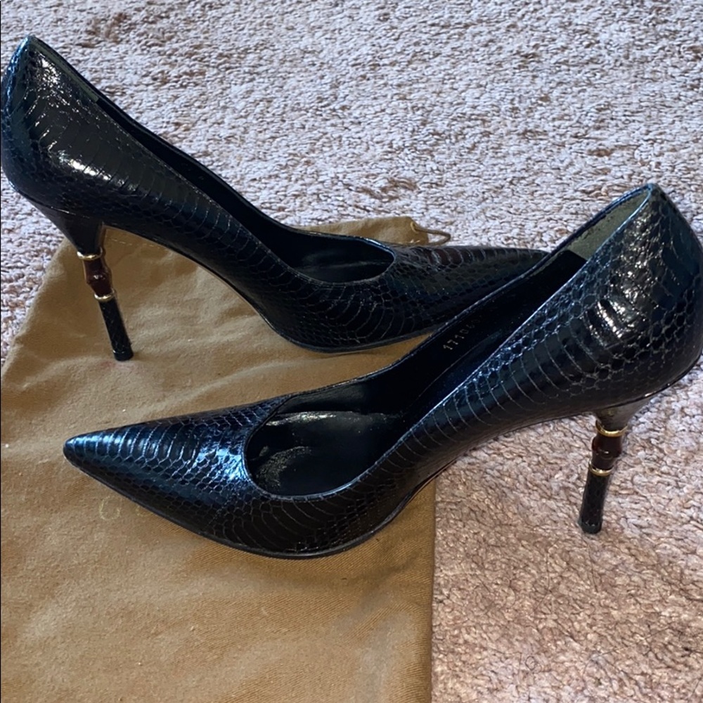 Gucci Python Pumps - image 3